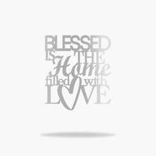 Load image into Gallery viewer, Blessed Is The Home Sign (6740494483530)