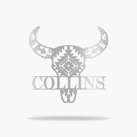 Cow Skull Monogram (6560282542154)