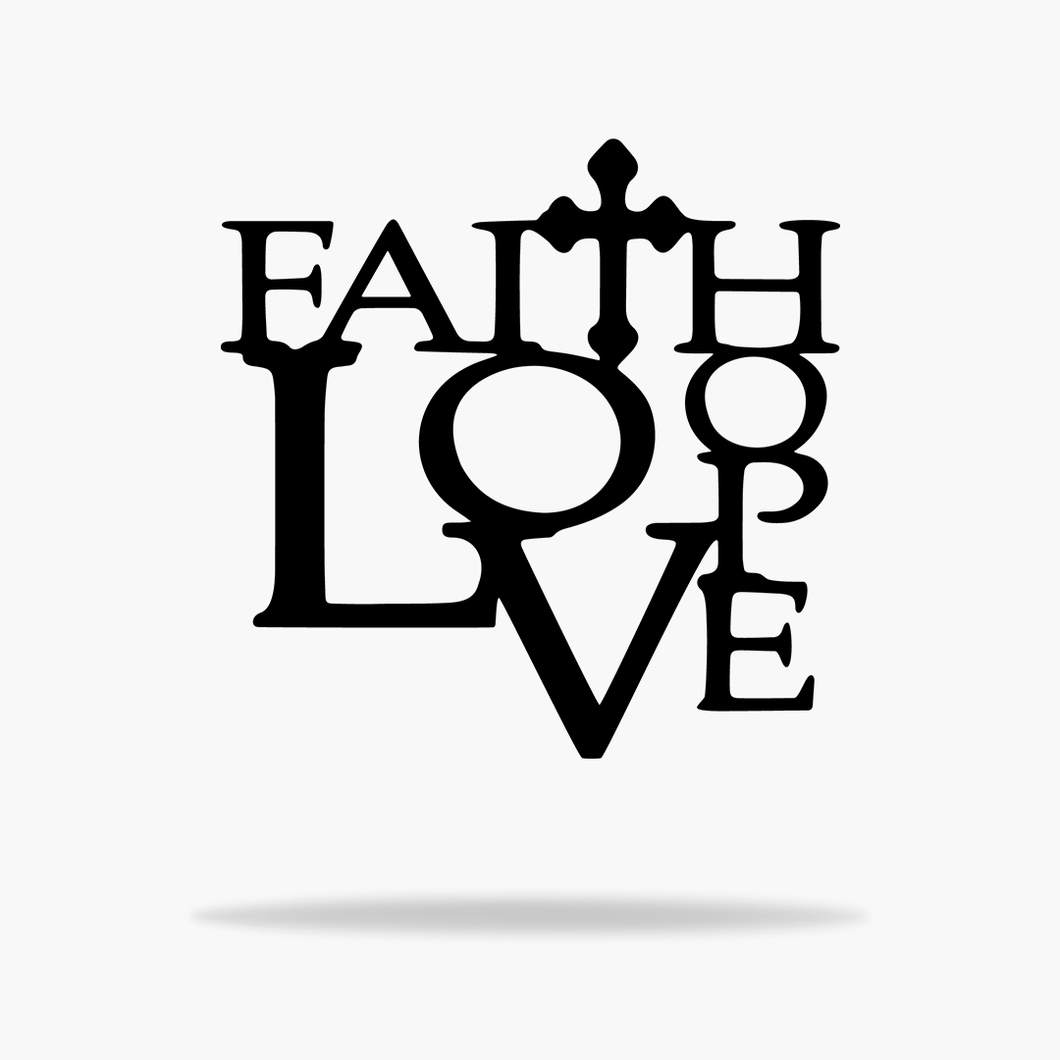 Faith Love Sign (4889317539914)