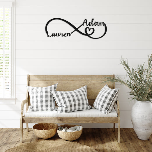 Infinity Heart Monogram