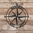 Nautical Compass Monogram