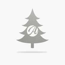 Load image into Gallery viewer, Christmas Tree Initial (4199700889674)