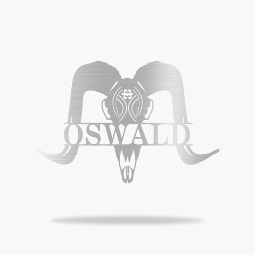 Ram Skull Monogram (6566008782922)